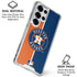 MLB Houston Astros Split Galaxy S25 Ultra Clear Case